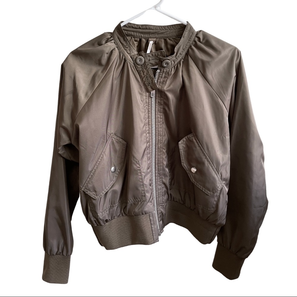Free People Bomber Jacket